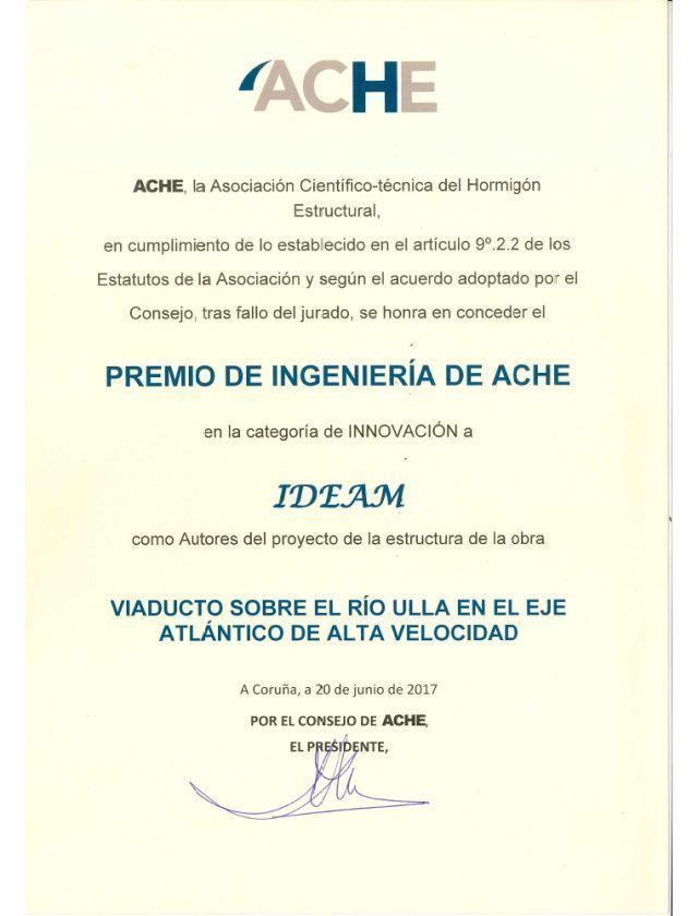III ACHE Structural Engineering Awards 2017