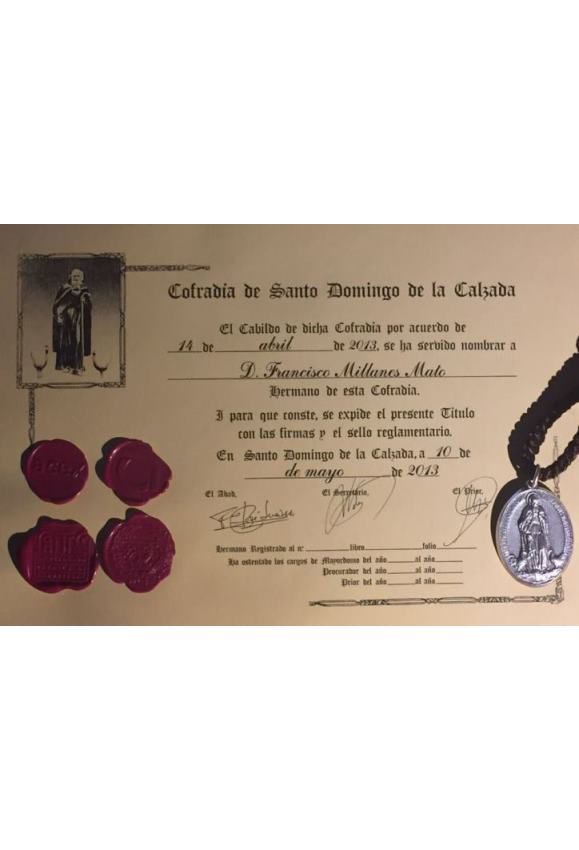 “Hermanos del Santo” Medal