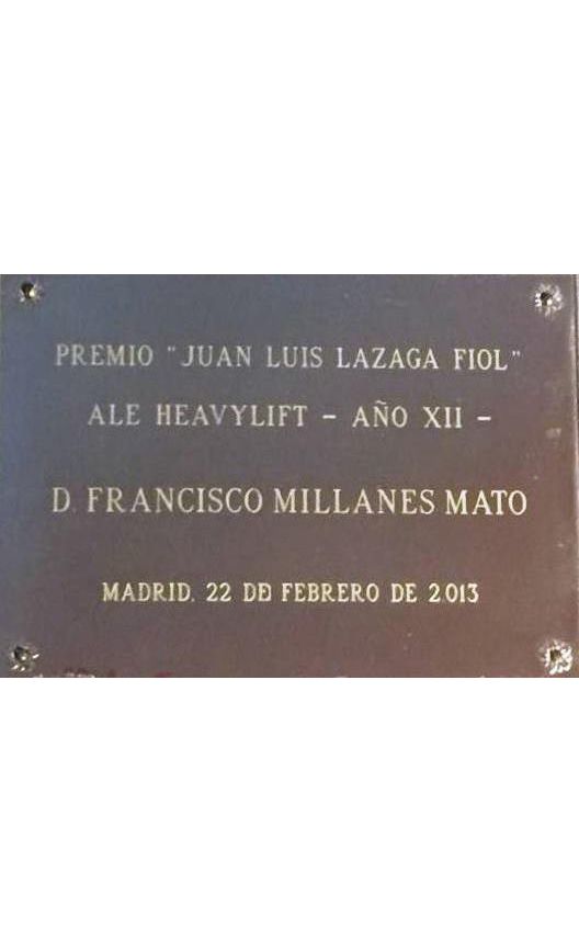 “Juan Luis Lazaga Fiol” Award